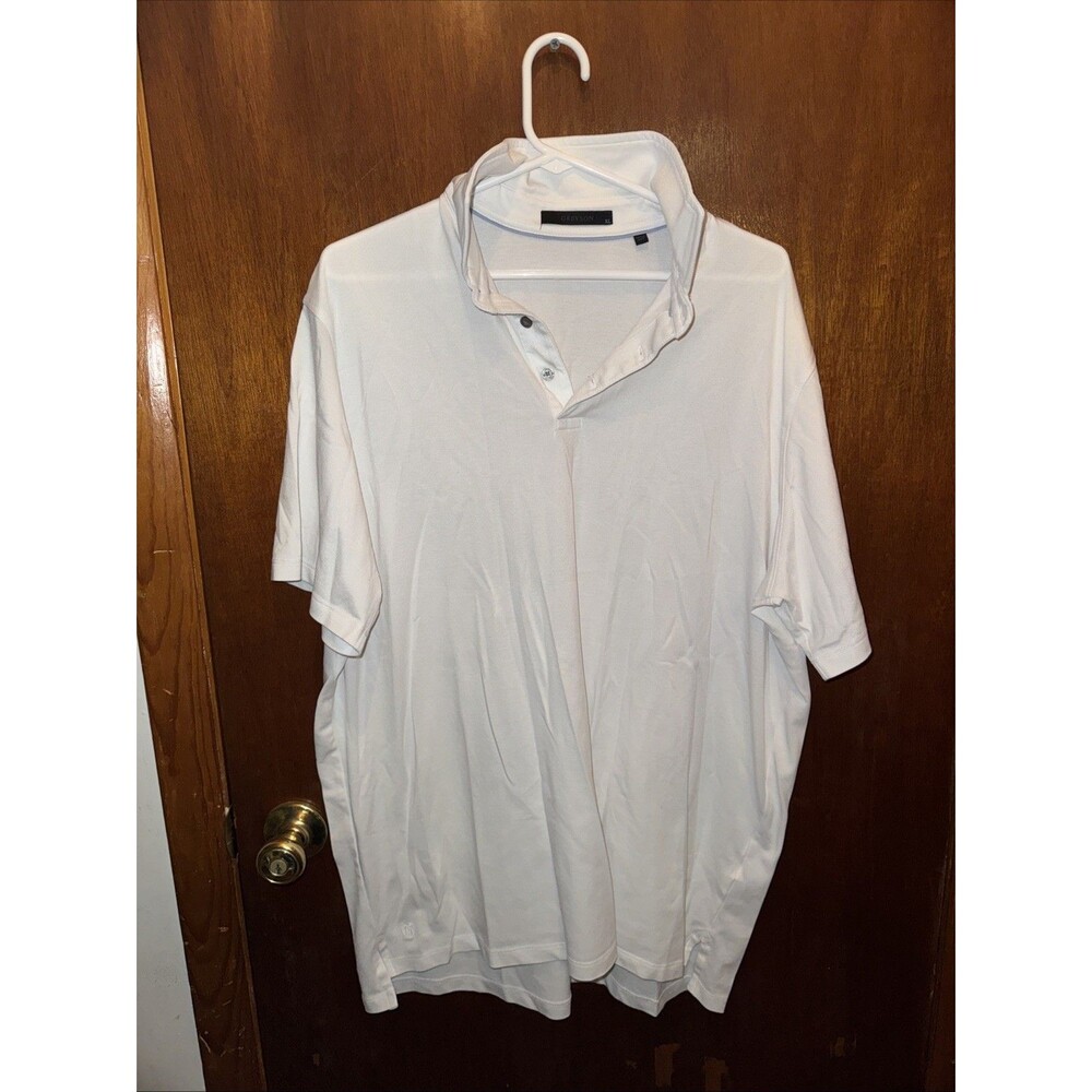 Greyson Men’s White Polo Shirt Golf Size XL